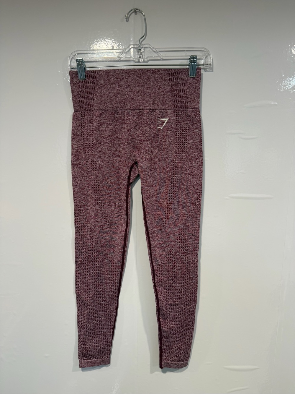 Gymshark Seamless High-Waist Leggings - Burgundy